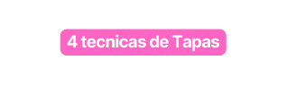 4 tecnicas de Tapas